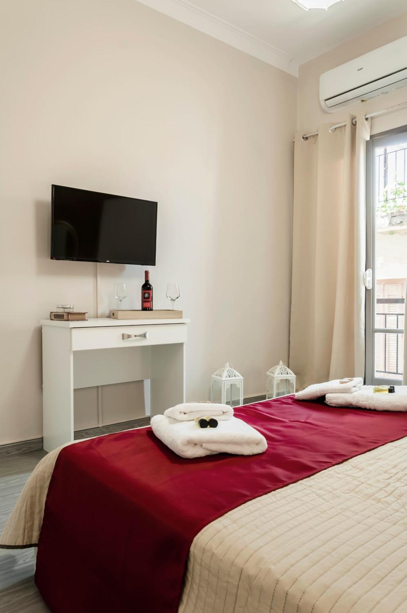 Sophia'S Castle View Apartment Chrissi Akti Chania Exterior foto